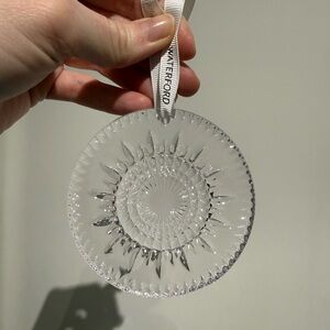 Brand New Waterford Crystal Snowflake Ornament
